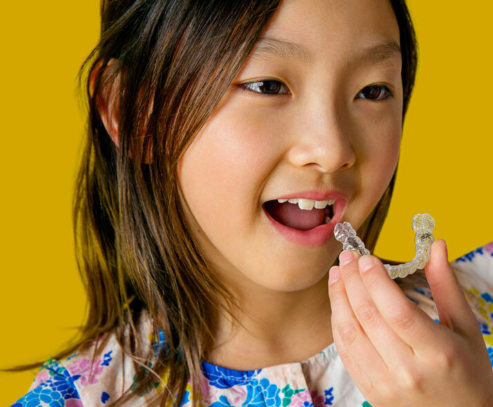 Invisalig teen enfant